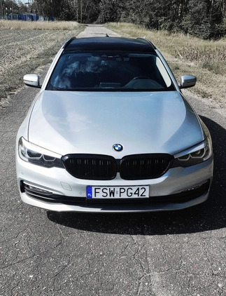 BMW Seria 5 cena 81800 przebieg: 285000, rok produkcji 2018 z Zbąszynek małe 106